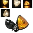 thumbnail image 3 of Almencla Triangle Headlight Light 12V 55W for Motorcycle Chopper Bobber Type 3, 3 of 8