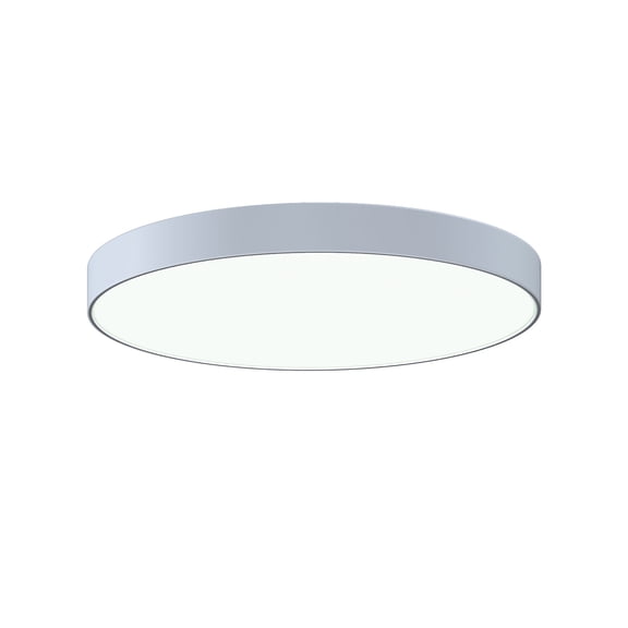 Sonneman 3747.03-35 Pi 24" Wide Led Flush Mount Drum Ceiling Fixture - White
