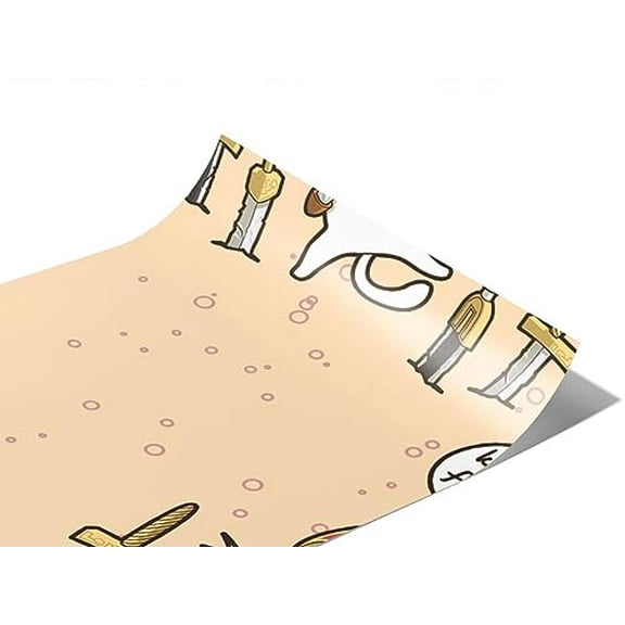 Rwraps Medieval Warrior Cat Matte Vinyl Film Wrap 59in x 10ft Vinyl Vehicle Car Film Sheet Roll