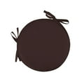 thumbnail image 1 of SUNSIOM Tie-on Round Chair Seat Pad, Solid Color Soft Chairs Cushion, 1 of 5