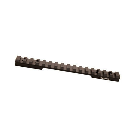 UPC: 0030317012076 | Leupold 171348 BackCountry Cross-Slot 1-Piece Base For Tikka T3/T3x Weaver Style Black Matte Finish