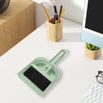 thumbnail image 2 of Mini Desktop Broom and Dustpan Set Handheld Sweeping Brush for Keyboard Sofa Car Compact Cleaning Tool for Crumbs Pet Hair Home Office and Vehicle Use, 2 of 7