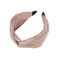 thumbnail image 4 of Unique Bargains 1 Pc Headband Cross Solid Hair Accessories for Women Pink, 4 of 5