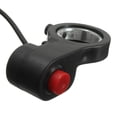 thumbnail image 3 of ELAYARD Motorcycle Horn Button for ATV Users in Black 1Pack, 3 of 7