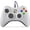 White, variant on PC Controller, Wired Controller Compatible with   360 & Slim/PC Windows 10/8/7, with Upgraded Joystick, Double Shock |  (Black)