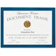thumbnail image 1 of Marco para documentos Lawrence Frames, madera, 8,5 x 11 pulgadas, color azul, 1 of 2