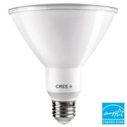 Cree Lighting PAR38 Weatherproof Outdoor Flood 150W Equivalent LED Bulb, 40 Degree Flood, 1500 lumens, Dimmable, Daylight 5000K, 25,000 hour rated life, 90+ CRI | 1-Pack
