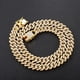 thumbnail image 1 of Cadena de eslabones cubanos de cadera para hombres, collar cubano helado de Miami, collares ostentosos chapados en oro, joyería de rapero de 13MM para hombres y mujeres Tan Jianjun unisex, 1 of 2