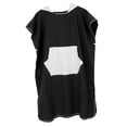 thumbnail image 1 of Hombre Mujer Surf Beach Poncho con capucha Traje de neopreno que cambia Negro Sunnimix Traje cambiador de surf, 1 of 8