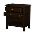 thumbnail image 2 of Atlin Designs Nightstand in Tobacco Brown, 2 of 5