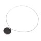 thumbnail image 3 of Collares de piedra volcánica, collar con colgante de piedra volcánica, colgante volcánico de energía negativa, colgante para hombre, piedra volcánica, rendimiento de primer nivel, 3 of 8