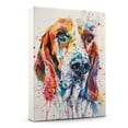 thumbnail image 3 of English Foxhound Dog Poster Wall Art for Bedroom Living Room Funny Graffiti Dog Picture Cool Dog Decor Wall Art, 3 of 6