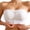 White, variant on Women’s Strapless Seamless Wireless Bra, Front Closure Back Smoothing Breathable Fixed Cup Support Bandeau for Everyday & Active Wear Light Yellow 75B