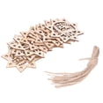 thumbnail image 3 of Adornos colgantes de madera huecos DIY árbol de Navidad colgantes decorativos accesorios de decoración del hogar JM00207, 3 of 14