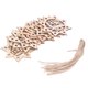 thumbnail image 3 of Adornos colgantes de madera huecos para árbol de Navidad, colgantes decorativos para el hogar, accesorios de decoración, JM00207, 3 of 14