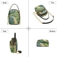thumbnail image 3 of FORMRS Crossbody Bag for Women Quilted Travel Shoulder Cell Phone Purse with Chain Strap Handbag, Art Garden Scene, 3 of 7