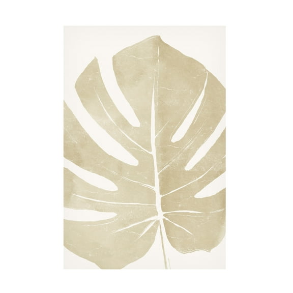 Canvas Wall Art - Yuyu Pont 'Neutral Tropico 1' Wall Art for Living Room, Bedroom, or Office Décor by Trademark Fine Art - 12 x 19 Inches