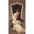 thumbnail image 3 of Benson 14x24 Black Modern Framed Museum Art Print Titled - Beautiful Queen I, 3 of 5