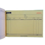 5 x Carbonless Invoice Receipt Record Book 2 Part 50 Sets Duplicate ...