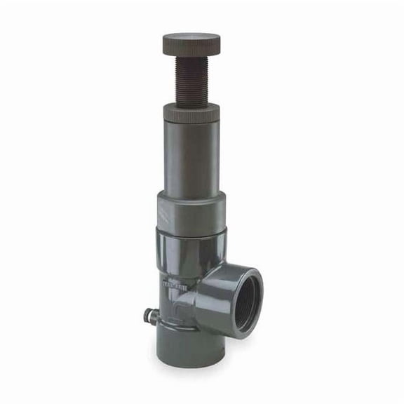 Hayward Adjustable Relief Valve,1 In,25 psi,PVC RV1100T