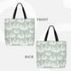 thumbnail image 2 of Fotbe White Birds Bolsa Tote con Estampado para Mujer, Bolsos con Cremallera, Bolsa de Hombro Casual de Gran Capacidad con Bolsillos Internos, 2 of 7