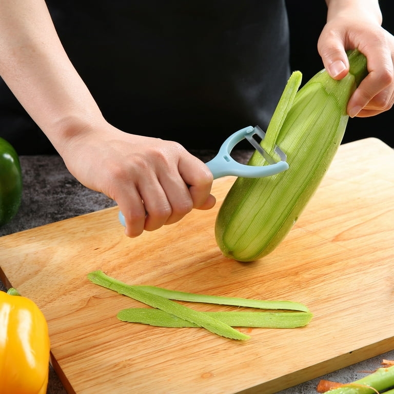 Mainstays 3-Piece Peeler Set with Serrated Straight and Julienne