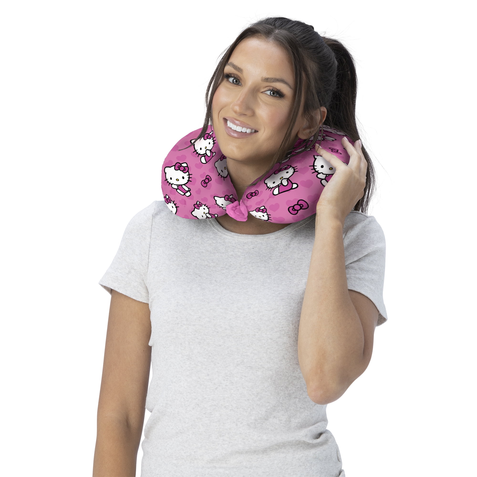 Hello Kitty I Love Pink Neck Pillow