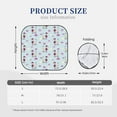 thumbnail image 3 of Easygdp Poodle Dog for 2 PCS Foldable Car Sun Shade Front Windshield Sun Protection Cover for Car, SUV, Truck-Small, 3 of 6