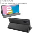 thumbnail image 3 of Galaxy Note 10 Plus/Note 10 Pro/5G,Mignova Leather Case[Wallet]Flip Book Cover Design with Kickstand Function and ID Credit Card Slot,Magnetic Closure for Galaxy Note 10 Plus/10 Pro/5G(Black), 3 of 7