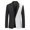 Black, variant on Men Suit Coat Lapel Notch Collar Single Button Long Sleeves Contrast Color Slim Fit Straight Anti-wrinkle Formal Business Men Jacket