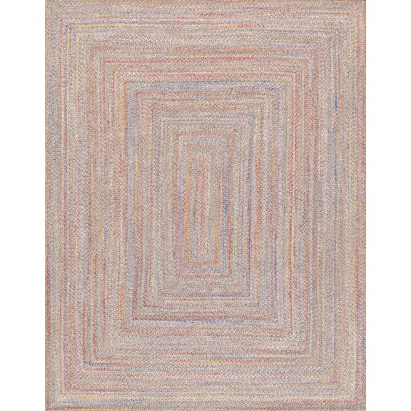 Pasargad Home Lagos 8' X 10' Hand Braided MultiColor Rug - All Ages, Indoors & Outdoors