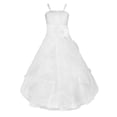 thumbnail image 3 of YONGHS Flower Girls Dress Wedding Bridesmaid Gown Formal Maxi Long Dresses, 3 of 7