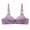 Purple, variant on XMMSWDLA Bras for Women Sports Bra with Support Workout Tops Wireless Bra Cami Crop Tank Tops Plus Size Sports Bra Womens Bras No Underwire Full Support