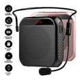 thumbnail image 2 of Voice Amplifier 5W 2400mAh Multifunctional Personal Voice Speakers With Microphone Display For Teachers Speech ,Comfortable and Portable, 2 of 6