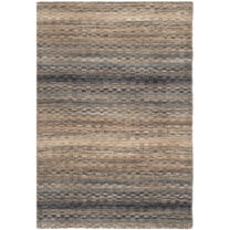 SAFAVIEH Himalaya Renae Striped Wool Area Rug, Grey, 2' x 3'