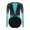 Light Blue, variant on Kids Girls Shiny Rhinestones Gradient Color Block Long Sleeve Gymnastic Leotard Ballet Dance Bodysuit Green 16