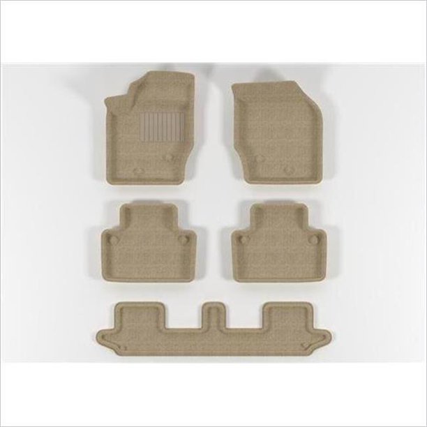 3D Maxpider VOLVO XC90 20032011 Beige CLASSIC Molded Floor Mats