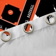 thumbnail image 4 of Homewish Baseball Sport Lover Curtains Pack of 2 (42x84 Each),Boys Ball Game Curtains Blackout,Orange White Black Bedroom Curtains For Boys Teens,Super Cozy Room Decor, 4 of 6