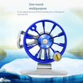 thumbnail image 4 of Metal Right Hand Flying Ice Fishing Reel Rock Fishing Hand Rod Front Wheel with One Click Release Switch, 4 of 6