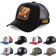 thumbnail image 2 of Gorra de béisbol de algodón para hombre y mujer, gorro de malla con diseño de Disney, Minnie, Mickey, Snapback, estilo Hip Hop, 62 estilos, envío directo Fivean unisex, 2 of 2