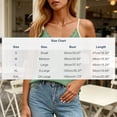thumbnail image 3 of Tqcoqu Lace Camisole Tops for Women V Neck Spaghetti Strap Top Sleeveless Loose Fit Eyelet Tops,A-Green,Women's S-XXL, 3 of 9