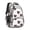 Boxer and Dog, variant on Puppy and Dog Paw Print Blue Backpack for School, Cute School Bag with Adjustable Shoulder Straps and Padded Back, 16.9"x12.6"x5.9"