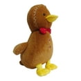 thumbnail image 4 of Holiday Time Plush Duck in Gingerbread 15inch for 3 years and up, 4 of 4