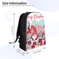 thumbnail image 4 of Disketp Christmas Mochila Unisex de Apertura Lateral Completa, Mochila para Laptop para Escuela, Trabajo y Viajes, 4 of 8