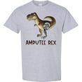 thumbnail image 3 of Inktastic Limb Loss Awareness Amputee Rex with Prosthetic Leg T-Shirt, 3 of 5