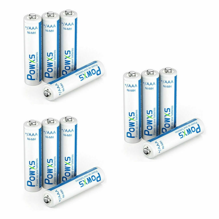 POWXS Rechargeable D Cells Batteries, 6 Pack 7000mAh 1.2V Ni-MH High  Capacity Standard D Size Battery 