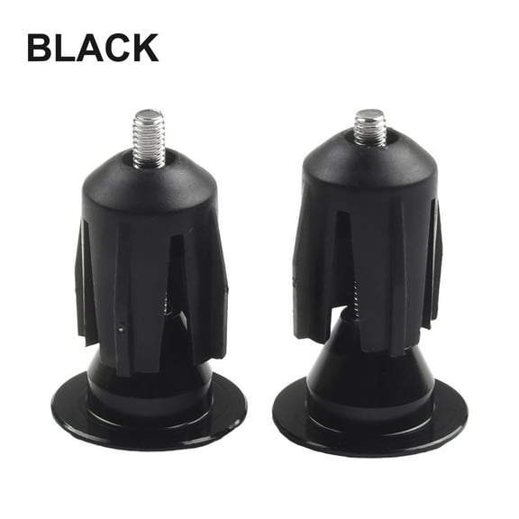 2PCS Handlebar End Plugs Expander Mountain Road Bike Aluminum Grips Cap Zeraneb