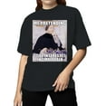 thumbnail image 2 of Small Talk Pretending Humor Art Women's T-shirt, 2 of 3