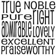 thumbnail image 3 of CafePress - Philippians 4:8 Word Art Light T Shirt - Men's Classic Graphic T-Shirt, 3 of 4