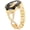 Gold, variant on BANDOVA X-Shape Metal Band with Sparkly Rhinestones, Dressy Bracelet Compatible with Samsung Galaxy Watch 7/6/5/4, Black, 20mm